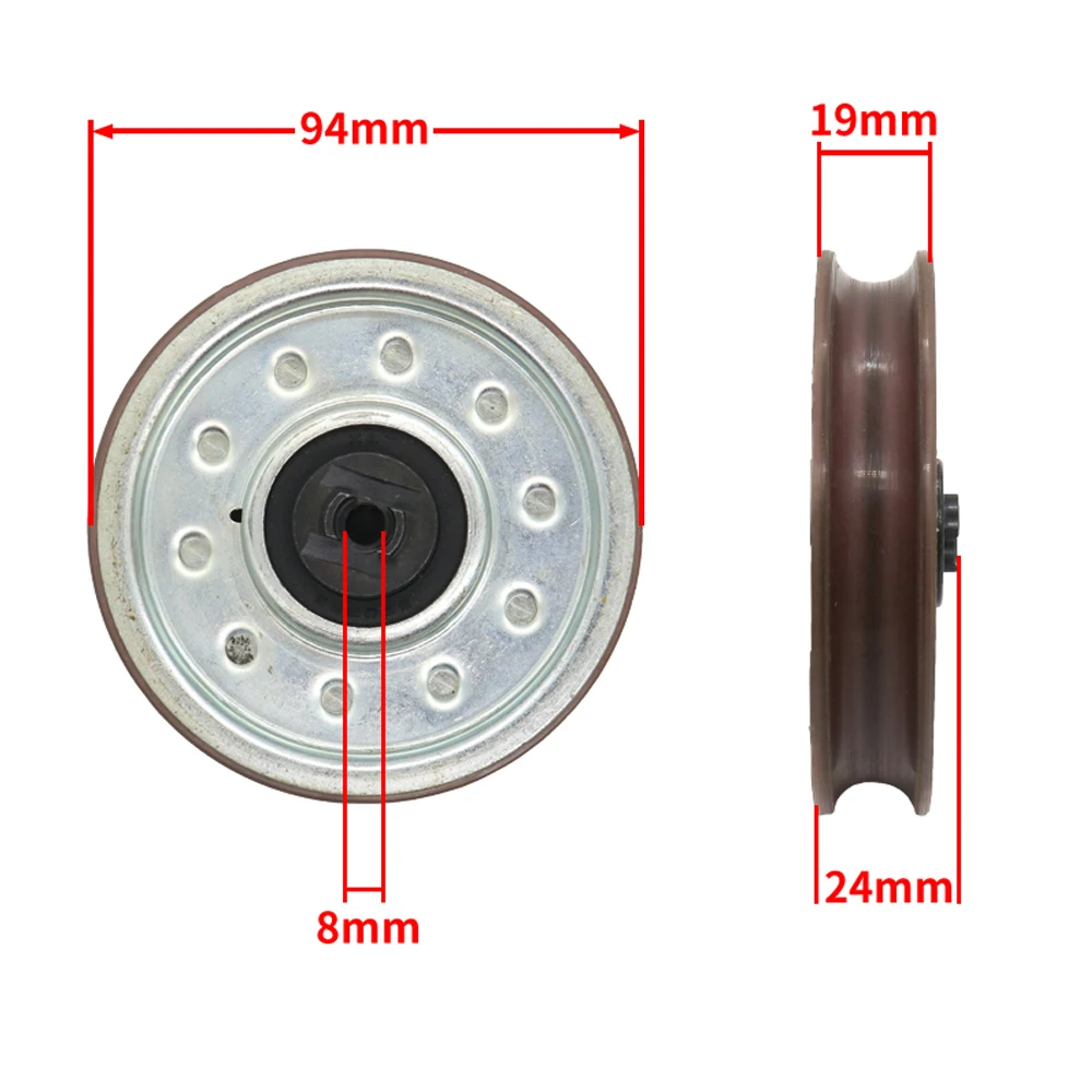 KONE Lift Pintu Aula Gantungan Pintu Rol Katrol AMD 94*19*6203 MM 1 Buah