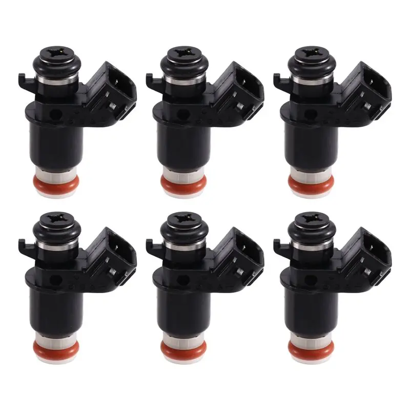 

A85E-Fuel Injector Set 6Pcs 16450-MCA-003 16450-MCA-013 For Honda Goldwing 1800 GL1800 2001-2017 Silver Wing FSC600A 02-13