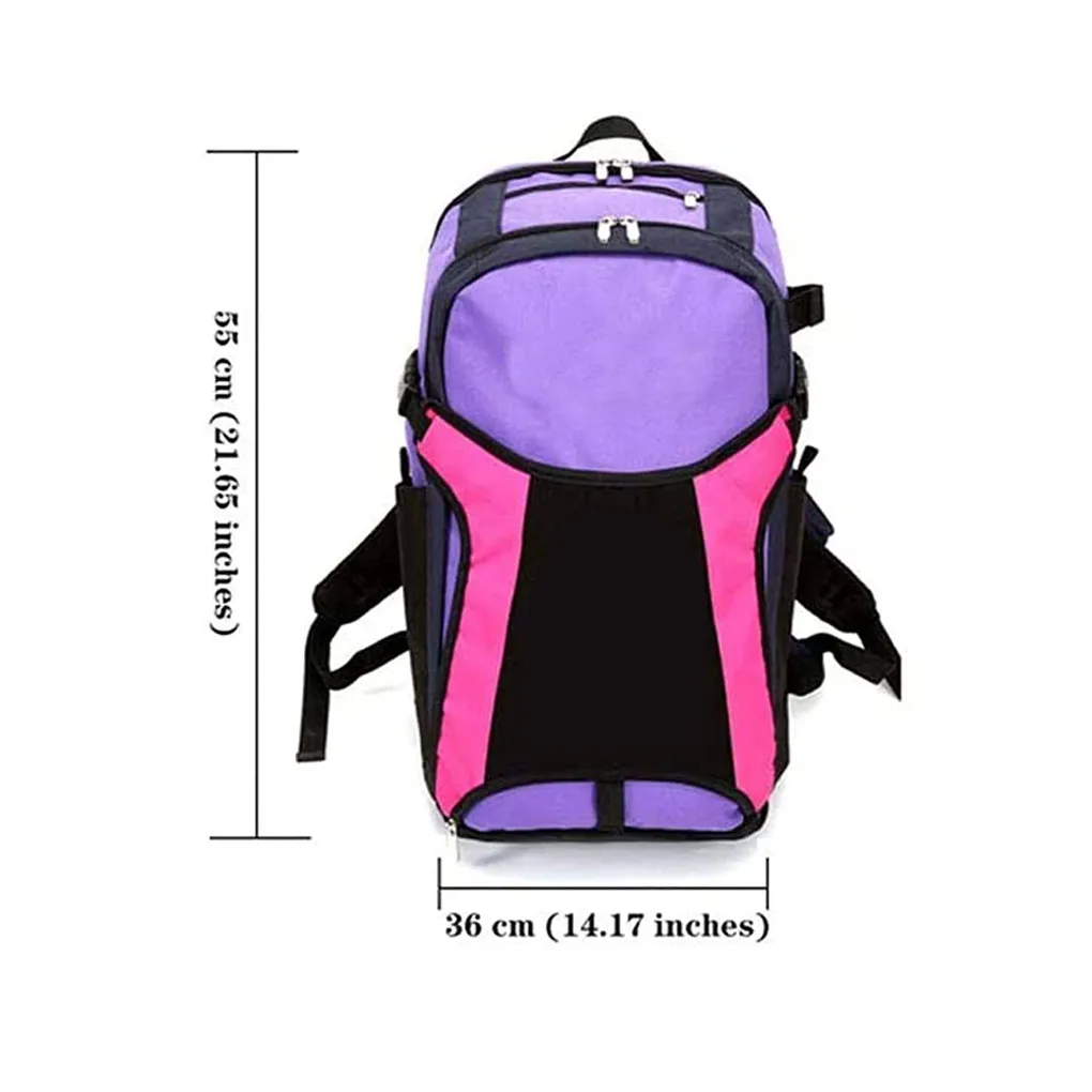 Equestrian Backpack Waterproof Training Equipment Holder Storage Bag Interior Compartment Horse Riding Gear Rucksack