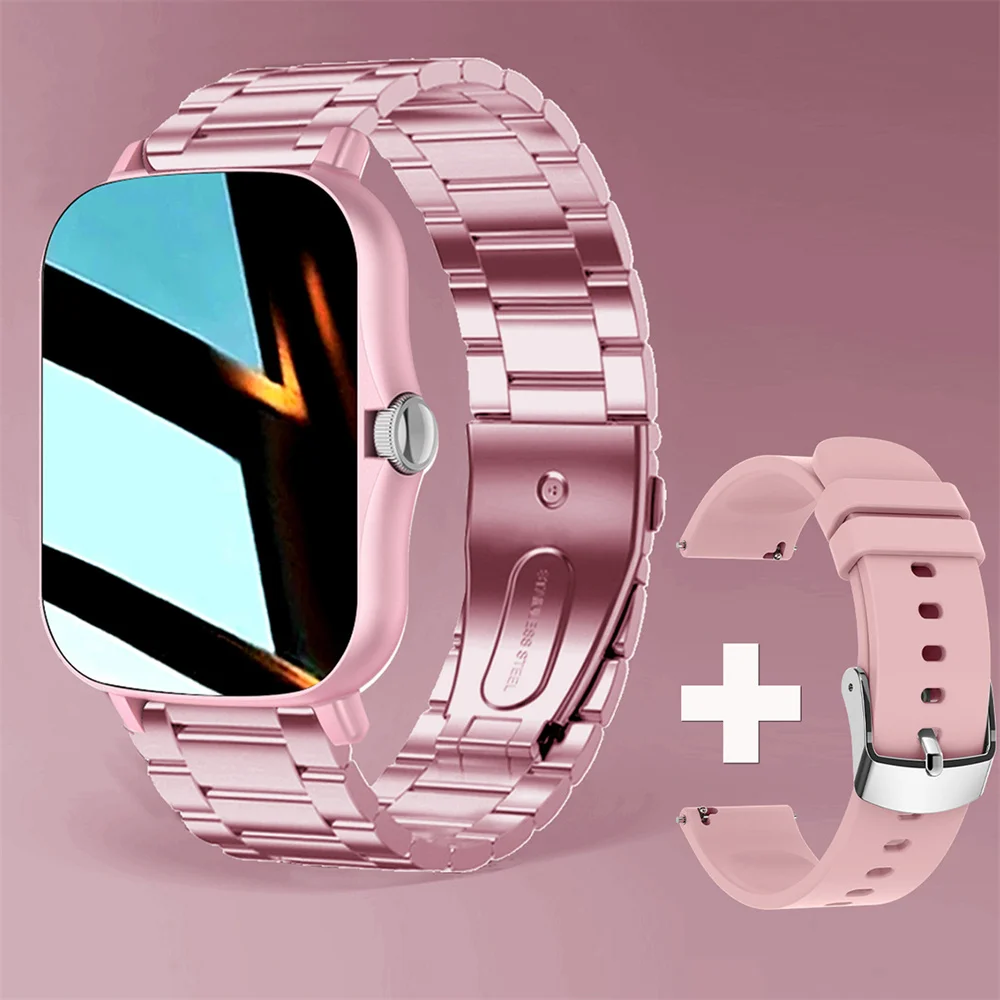 New 2023 Smart Watch Women Men Smartwatch Dial Call Square Smart Clock For Android IOS Fitness Tracker Trosmart Brand Y13