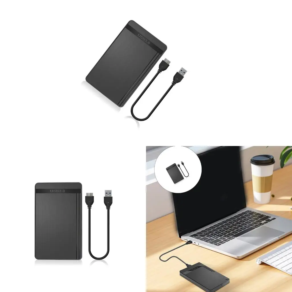 

External Case for 2.5inch SSDs HDD Drive USB3.0 Interfaces Fast Transfer