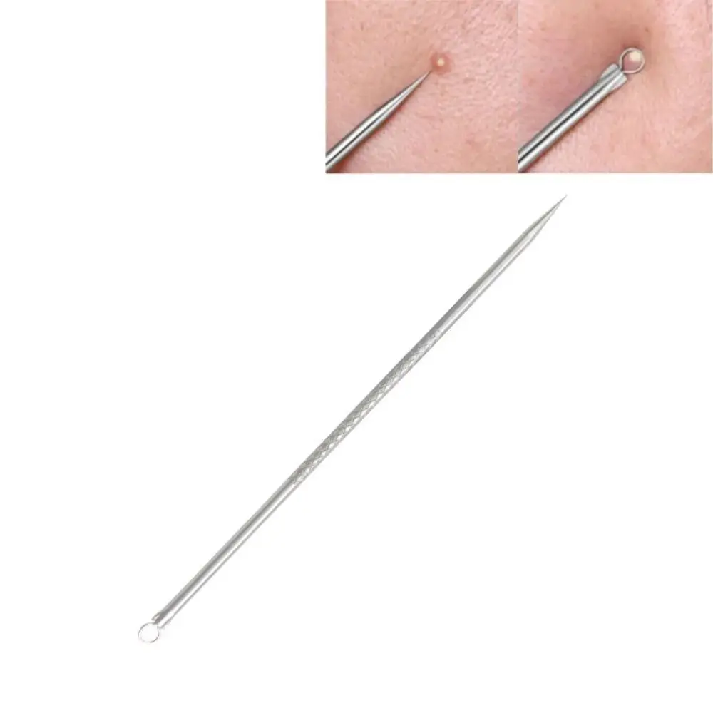 8 سنتيمتر/12 سنتيمتر حب الشباب إبرة حب الشباب أداة إزالة الرؤوس السوداء Whitehead أداة إزالة الوجه بقعة بثرة مزيل النازع أداة أداة العناية بالبشرة #1