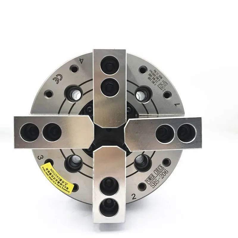 5 inch SB205  Through Hole CNC Lathe Machine Tool Power Accessory 4 Jaws Hollow Hydraulic Chucks