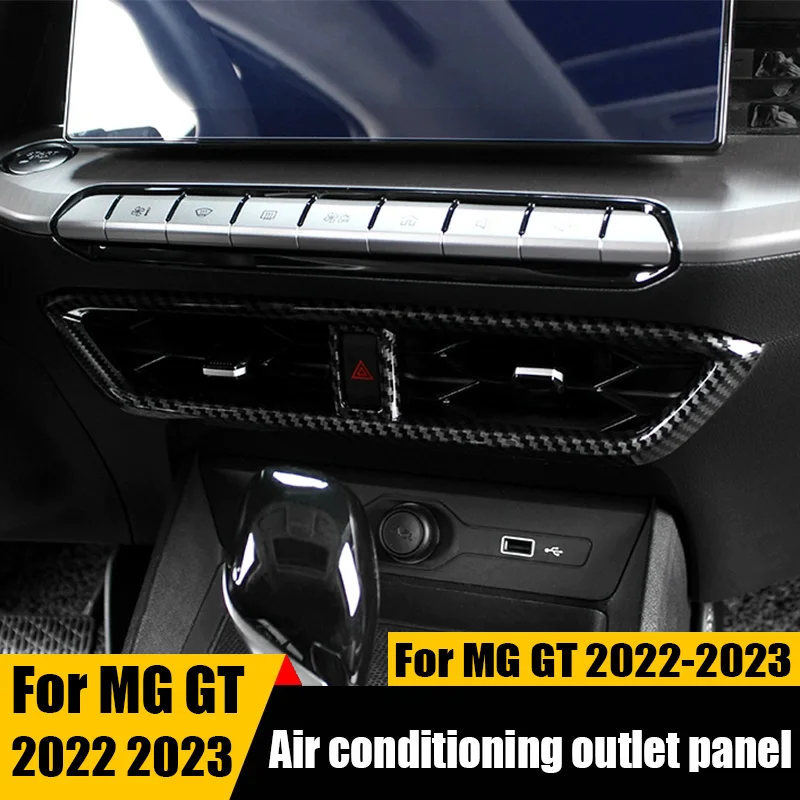 

Для MG GT 2022 2023 панель для выпускного отверстия кондиционера, декоративная крышка для воздуховыпускного отверстия, аксессуары для модификации салона автомобиля