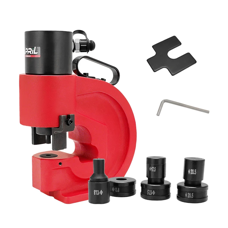 CH-70 Hydraulic Split Hole Puncher 35T Hole Digger Force Punching Tool Kit for Iron Plate Copper Aluminum Stainless Steel