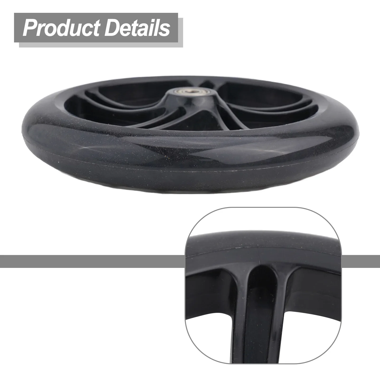 

Polyurethane Rubber Wheel Scooter Wheel Note The Real May Be Slightly Different Package Content X Scooter Wheel With Bearing