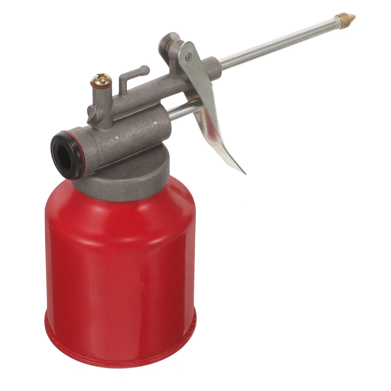 

Manual Oil Gun Large Capacity Long Spout Car Engine Lubrication Pump Oiler Metal Oil Container Automotive Refillable