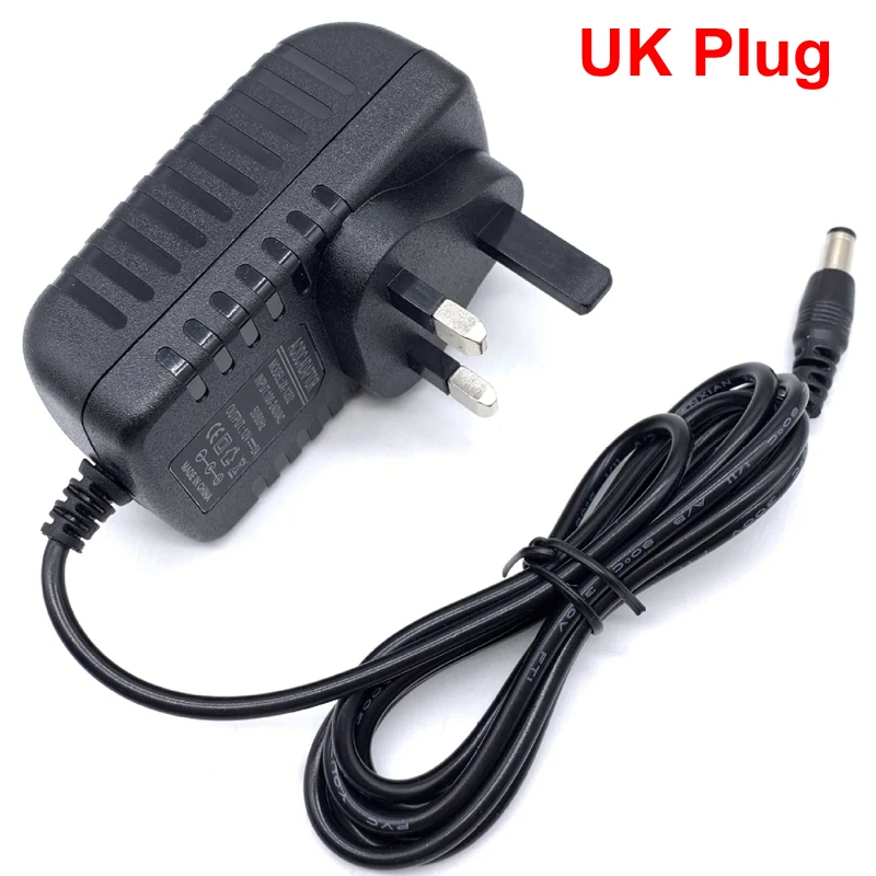 100/240V AC DC 24V 1A 1000MAH Power Supply Converter Charger EU/US/UK/AU Plug 5.5mm*2.5mm 5521 For monitor cctv LED LIGHT USB