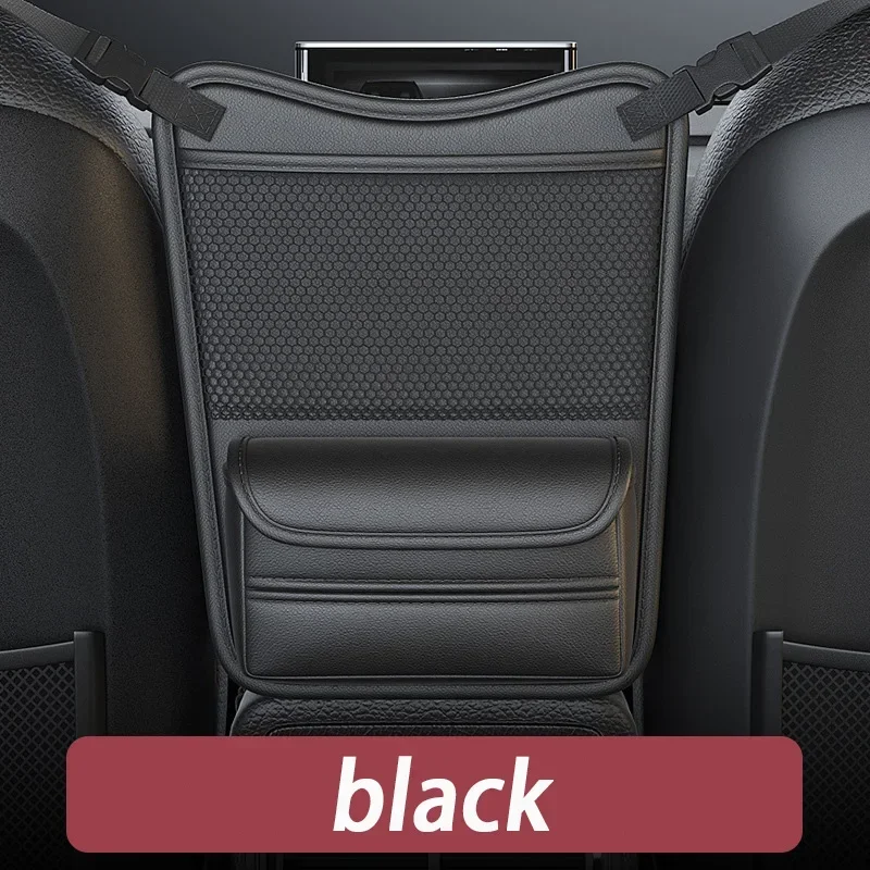 Car mesh bag handbag rack car storage box car middle seat hanging multi-functional storage bag chair storage box