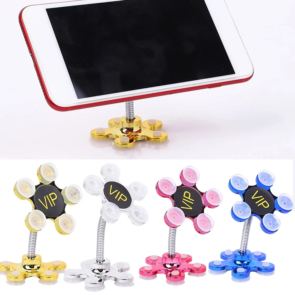 Rotatable Multi-angle Double-sided Mobile Phone Holder Magic Suction Cup Car Universal Smartphone Holder