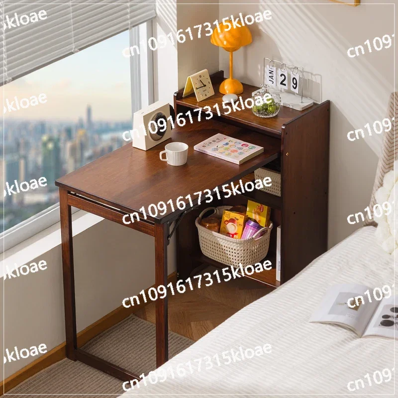 Home Bamboo Folding Desk Small Apartment Bedroom Computer Desk Student Children Study Desk Study Office Furniture