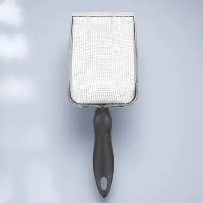 

1Pcs Sand Substrate Scoop Stainless Steel Reptile Cleaning Tool for Terrarium Filter Mesh Shovel Reptile Box Supplies Pet Care