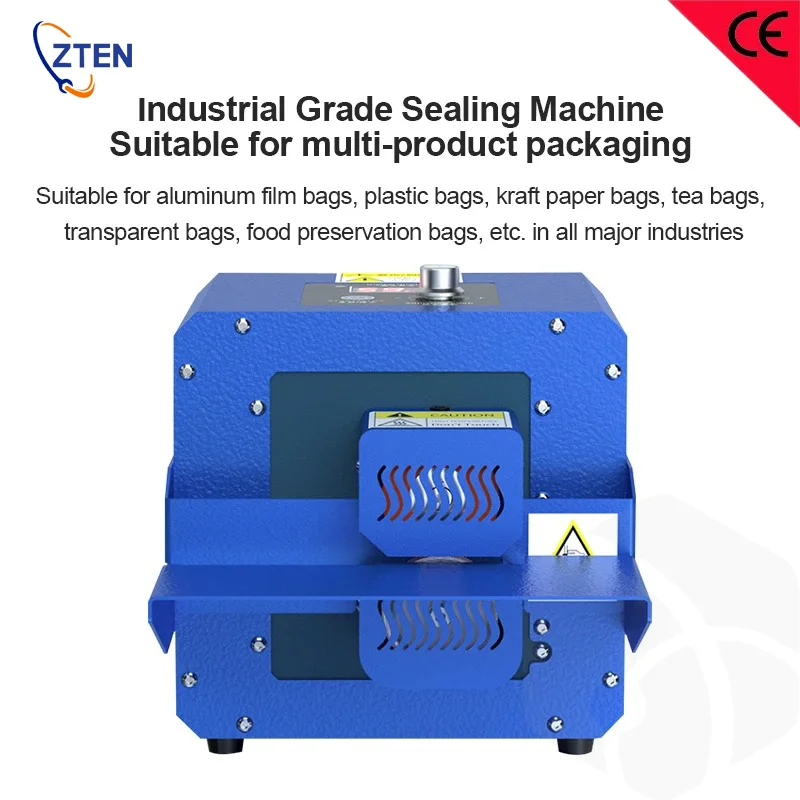 

Automatic Roller Fast Sealing Machine Aluminum Film Bag Tea Bag Heat Sealing Machine Plastic Commercial Edge Packaging Machine