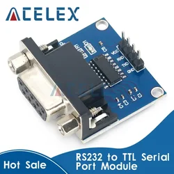 MAX3232 RS232 to TTL Serial Port Converter Module DB9 Connector MAX232 For Arduino