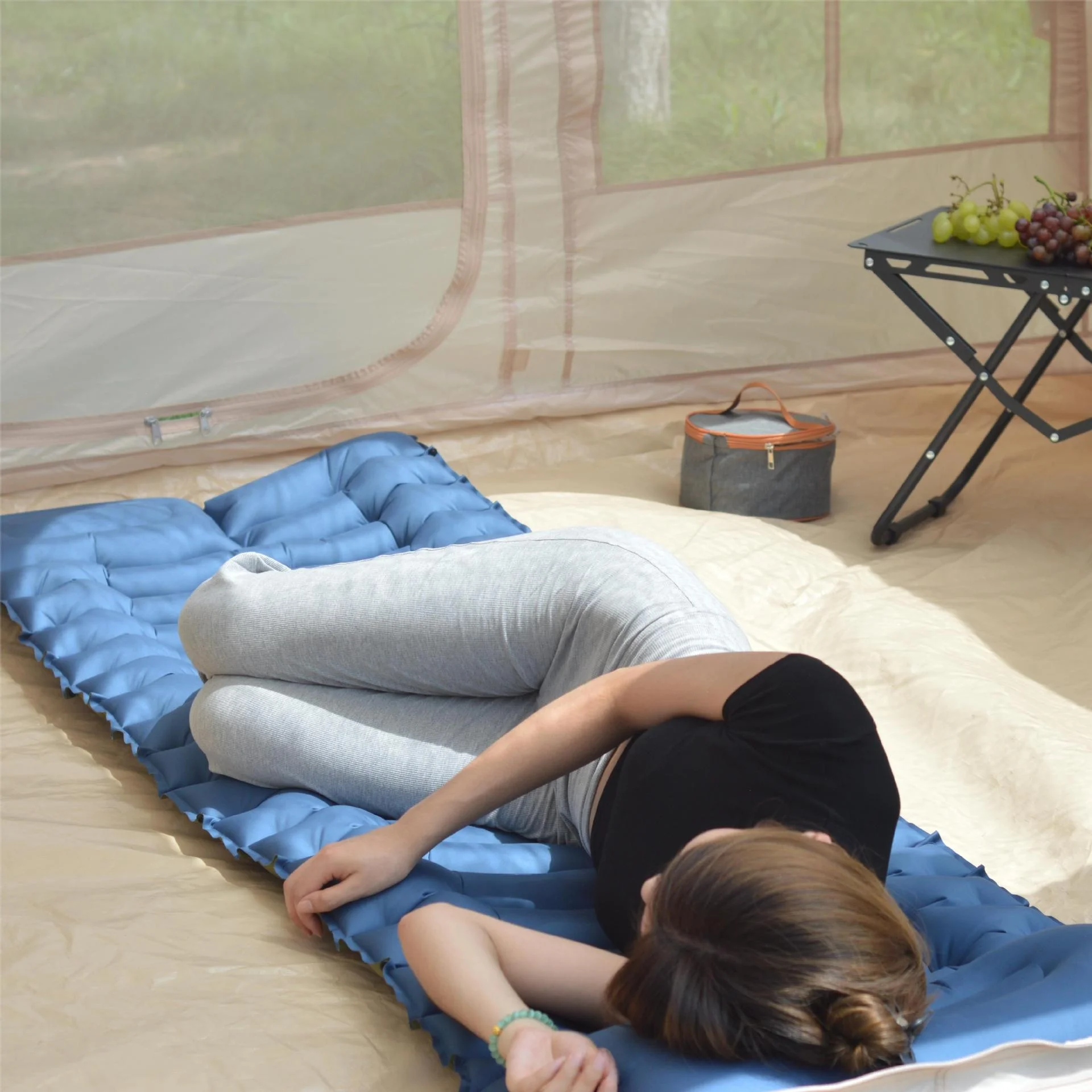 portable-inflatable-camping-foot-operated-air-mattress-lightweight-moisture-proof-sleeping-pad-luxury-leisure-furniture