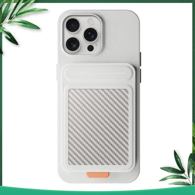 

(NEW) Magnetic Mobile Phone Card Holder Storage Card Holder Suitable For For Business Storage Bank Card Credit