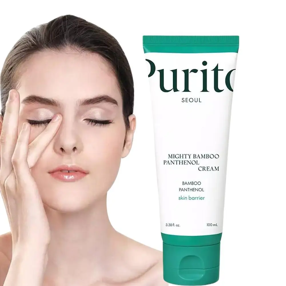 Purito Bamboo Essence Ferulic Powerful Facial Cream Soothing Moisturizing Rebuilding Barrier Balancing Oil For Facial Skincare