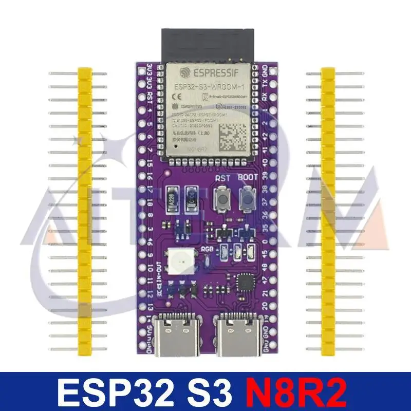 ESP32 / ESP32-C3 / ESP32-S3 Dual Type-C Development Board CORE Board ESP32-C3-DevKitM-1 ESP32-C3-MINI-1 ESP32-S3-DevKit C N16R8