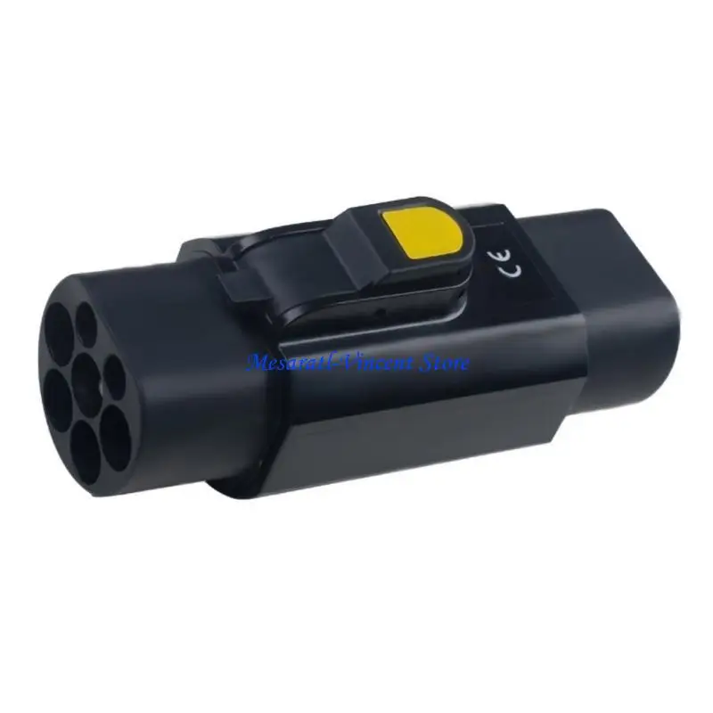 A70F High Powered Charging Head Adapter Converter, 32A 7.2/22KW Type 2 to GBT, with Overheat Protections for Electric Vehicle