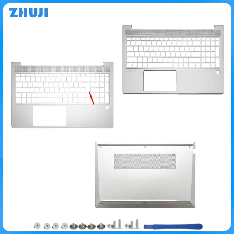 

For Probook 450 455 G10 HSN-Q34C Laptop Top Case Palmrest Upper Cover Replacement Shell Bottom Case