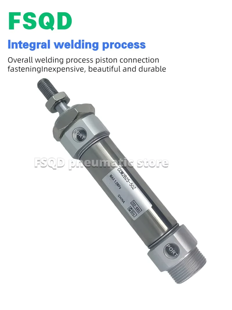 1PC Air Cylinder Standard Type Double Acting Single Rod CM2B25-30Z CDM2B25-250 CM2B20-152 CDM2B25-100A  CM2 CDM2B series