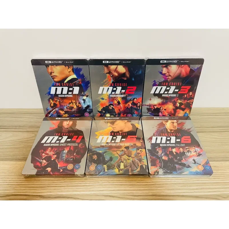 British Version 4K Iron Box Mission Impossible 123456