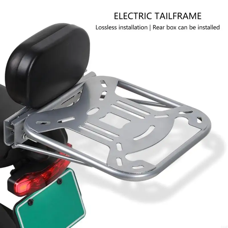 2025 New Metal Luggage Rack Cargo Rack Mount for Electric Bicycles Universal Application Quick Mount Large Storage Capacity