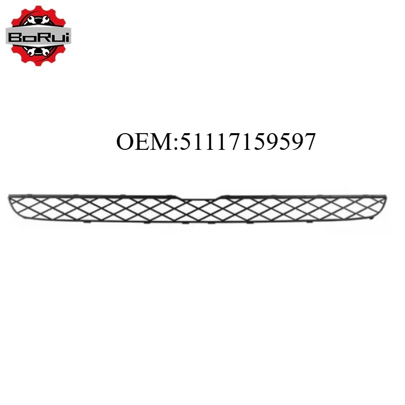 

51117159597 Автозапчасти, центральная верхняя решетка переднего бампера, подходит для BMW-X5 E70 2007-2014 X6 E71 E72