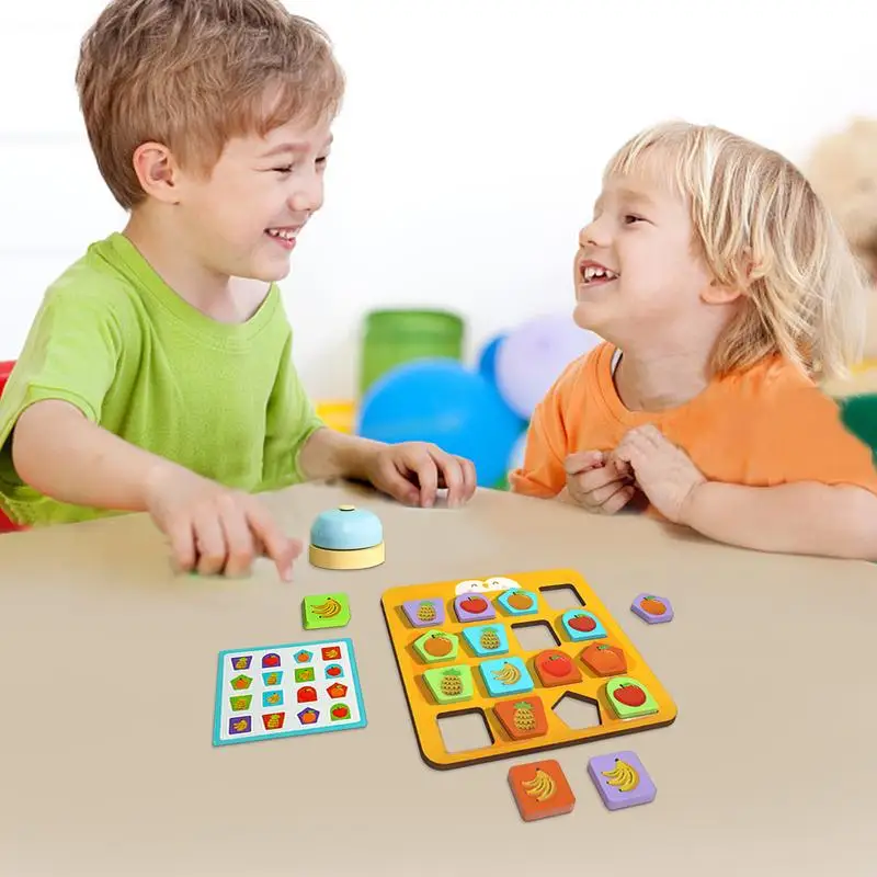 

Matching Wooden Toys Educational Puzzle Shape Sorting Puzzle Sensory Toy Jigsaw Puzzle Early Education Toy Jigsaw Puzzle For