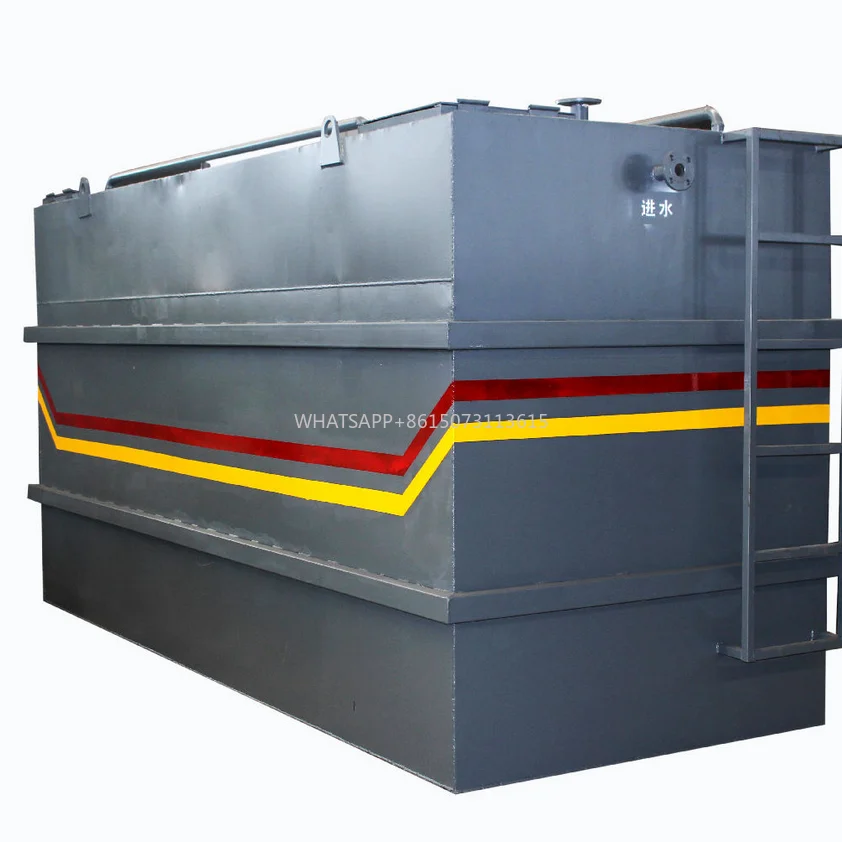 Impianto containerizzato per il trattamento delle acque reflue MBBR e MBR