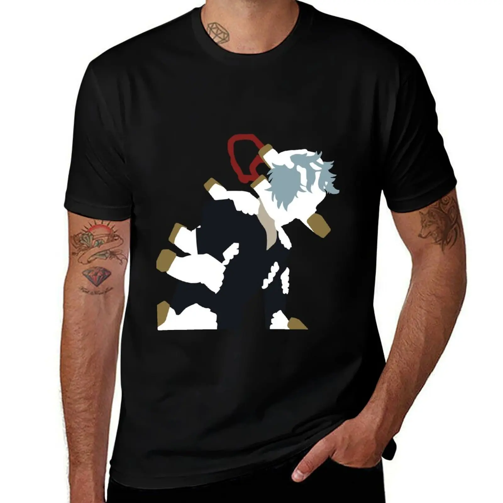 

shirts t man high t shirt Shigaraki cotton man quality T-Shirt vintage graphic for casual shirts t Tomura