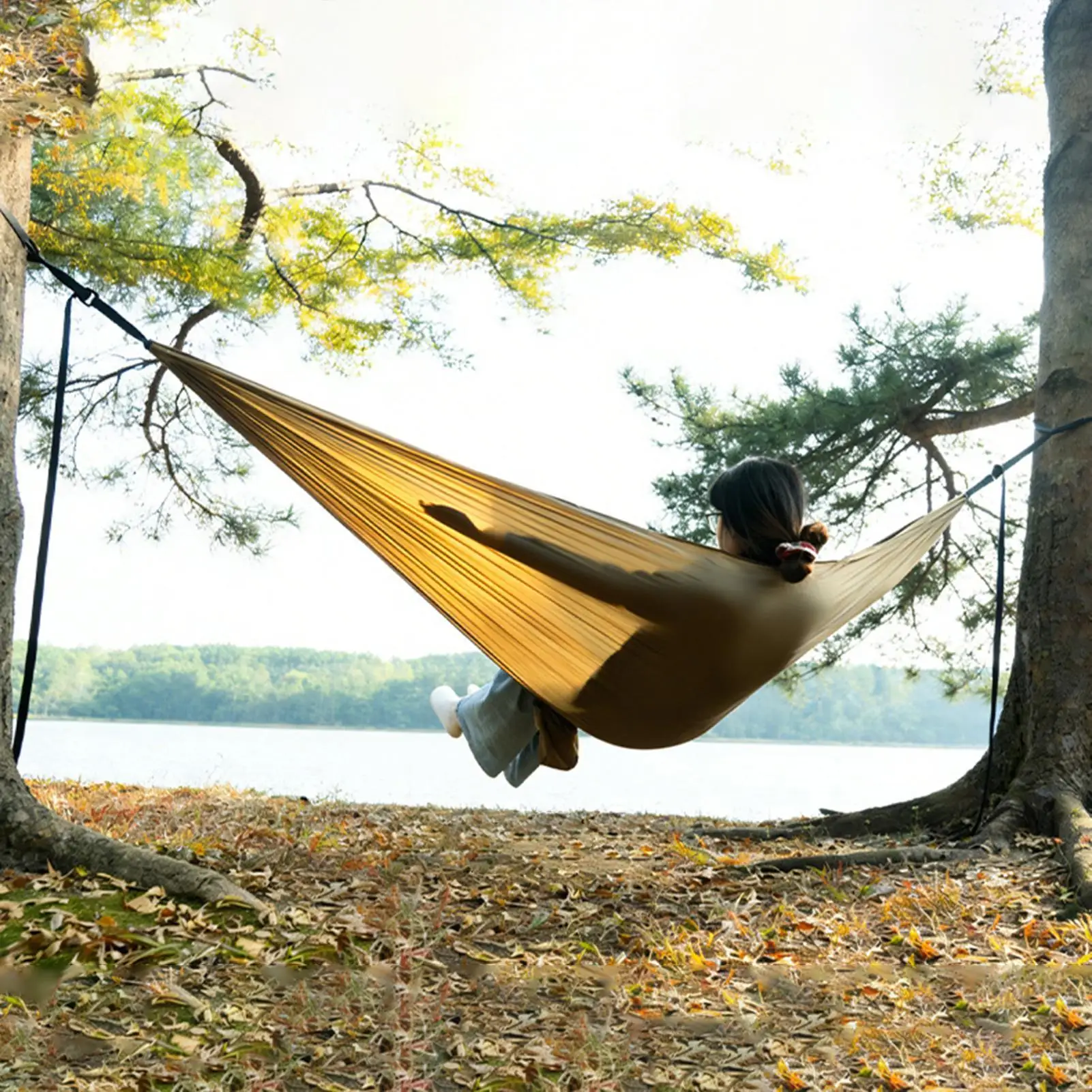 

Camping Hammock Foldable Anti-Tip Lightweight Seat Portable Hammock Outdoor Seating For Camping Hiking Travel Picnic Backyard