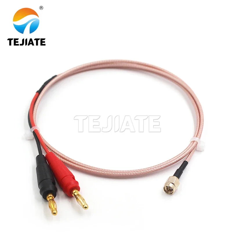 Sma/Bnc/N/Tnc/Uhf/Mmcx Rf-Kabel Naar 4Mm Rode En Zwarte Bananenstekker Rg316 Kabel