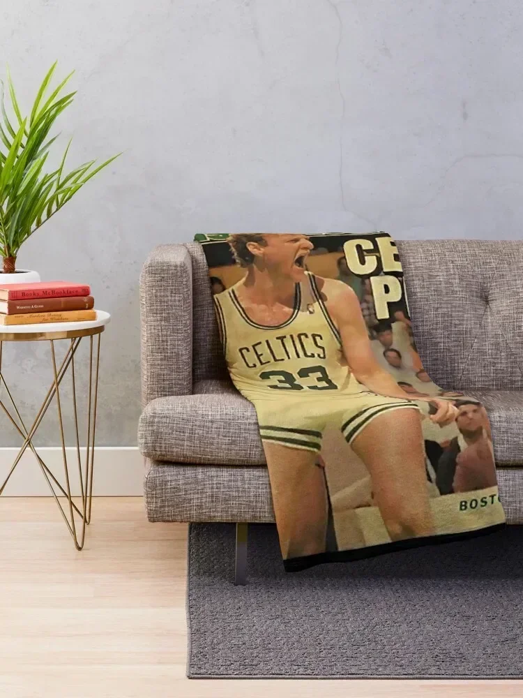 vintage Larry sport bird cover style Throw Blanket