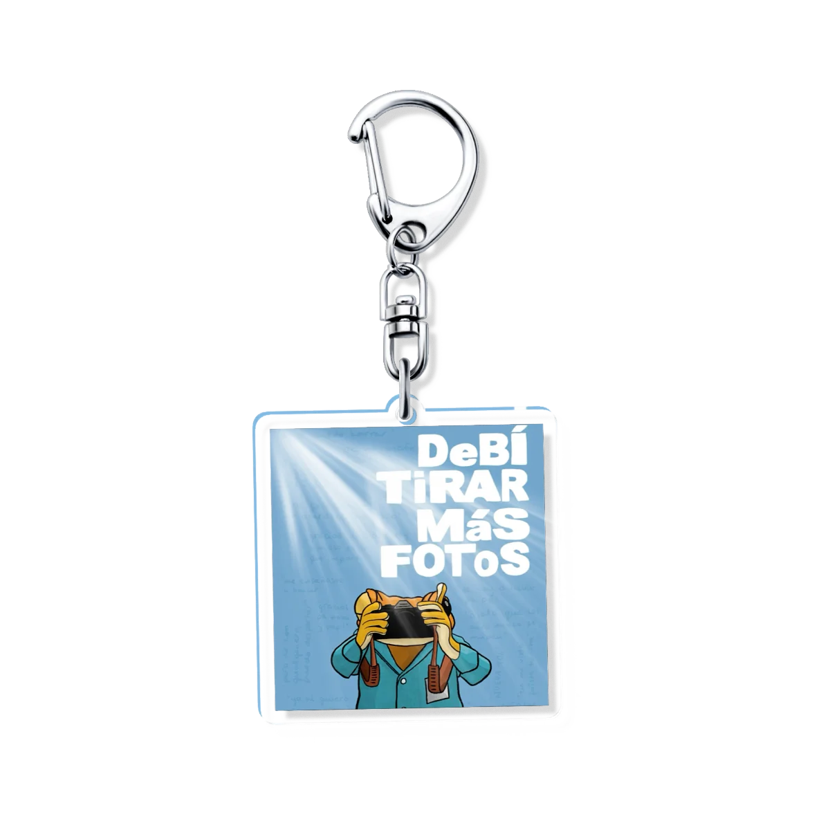 Bad Bunny Un Verano Sin Ti Acrylic Keychain Jewelry Friends Gift Bag Charms Keyring Souvenir Key Chain Pendant Collection Cute view 3