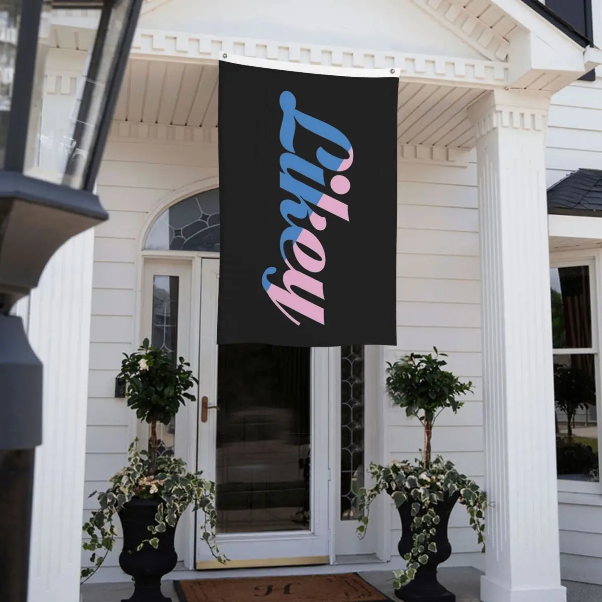 لافتة Likey Twices Kpop Music Flag مزدوجة الجوانب للاستخدام الخارجي من البوليستر معلقة مقاس 3 × 5 أقدام #6