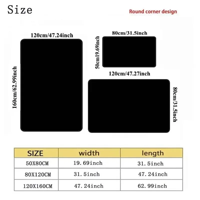 Colorful Flower Pattern Light Blue Kids Play Carpet with Pink Educational Numbers Design for Children Room Cozy Living Room Rug