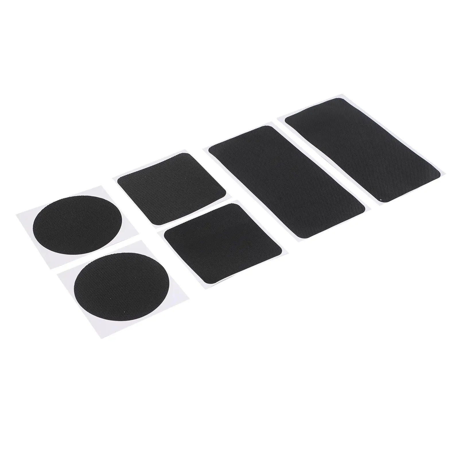 Self Jump Mat Repair Kit 6pcs with 3 Patch Shapes for Quick and Reliable Mattress Damage Fixing and Maintenance