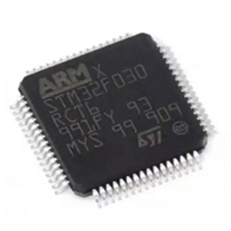 STM32F030RCT6 LQFP-64 ARM Cortex-M0 32-bit Microcontroller MCU Original Genuine  Electronics