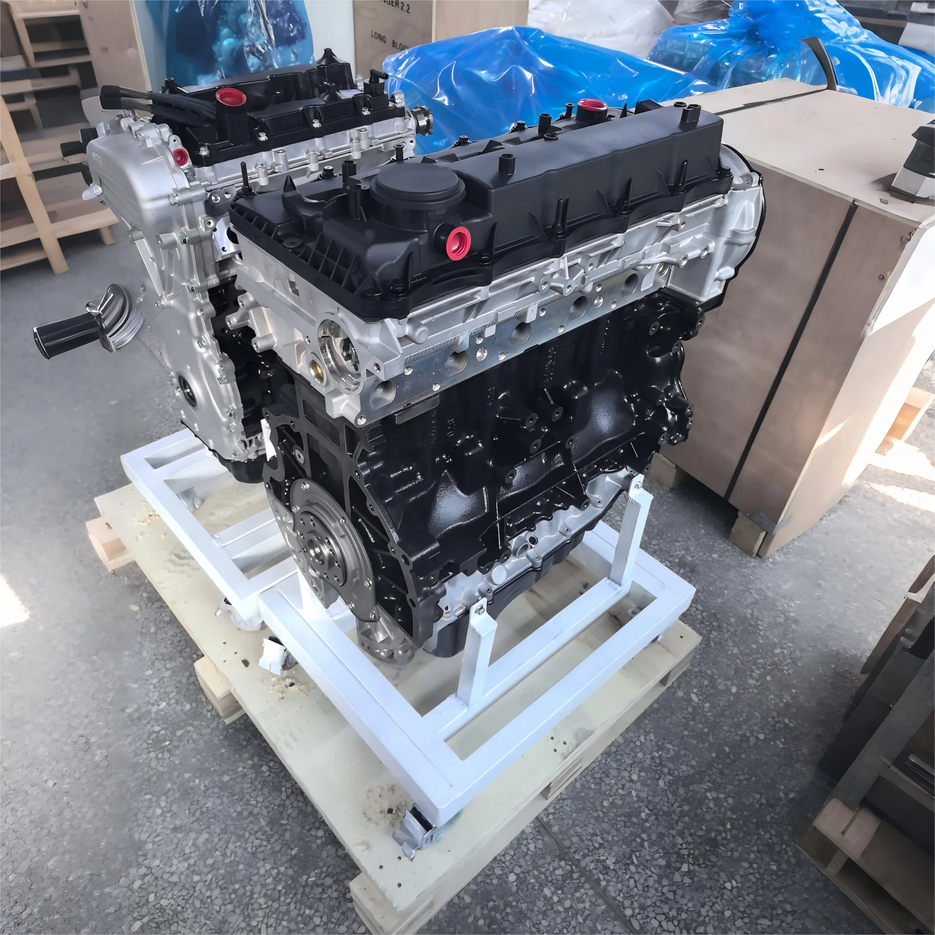 Factory Hot Sell Brand New High Quality Auto Engine Parts 2.2T 2.4T Engine Long Block P4AT For Ford Ranger T6 Transit