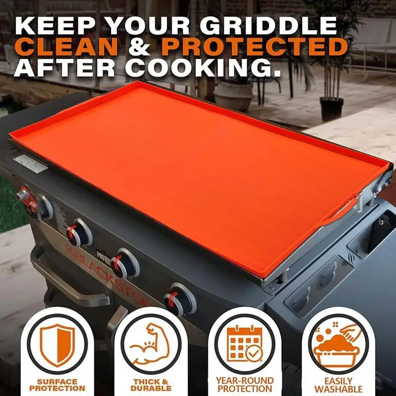 Griddle Mat Grill Protective Mat Protective Mat Cover Grill Protective Mat Grill Protector Cover Reusable Grill Mat