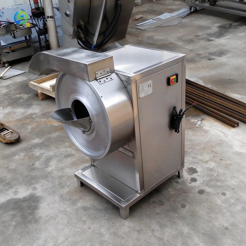 High Quality Industrial Potato Eggplant Plantain Fruit Potato Chips Cutter Onion Slicer Apple Slicing Machine FL Customized