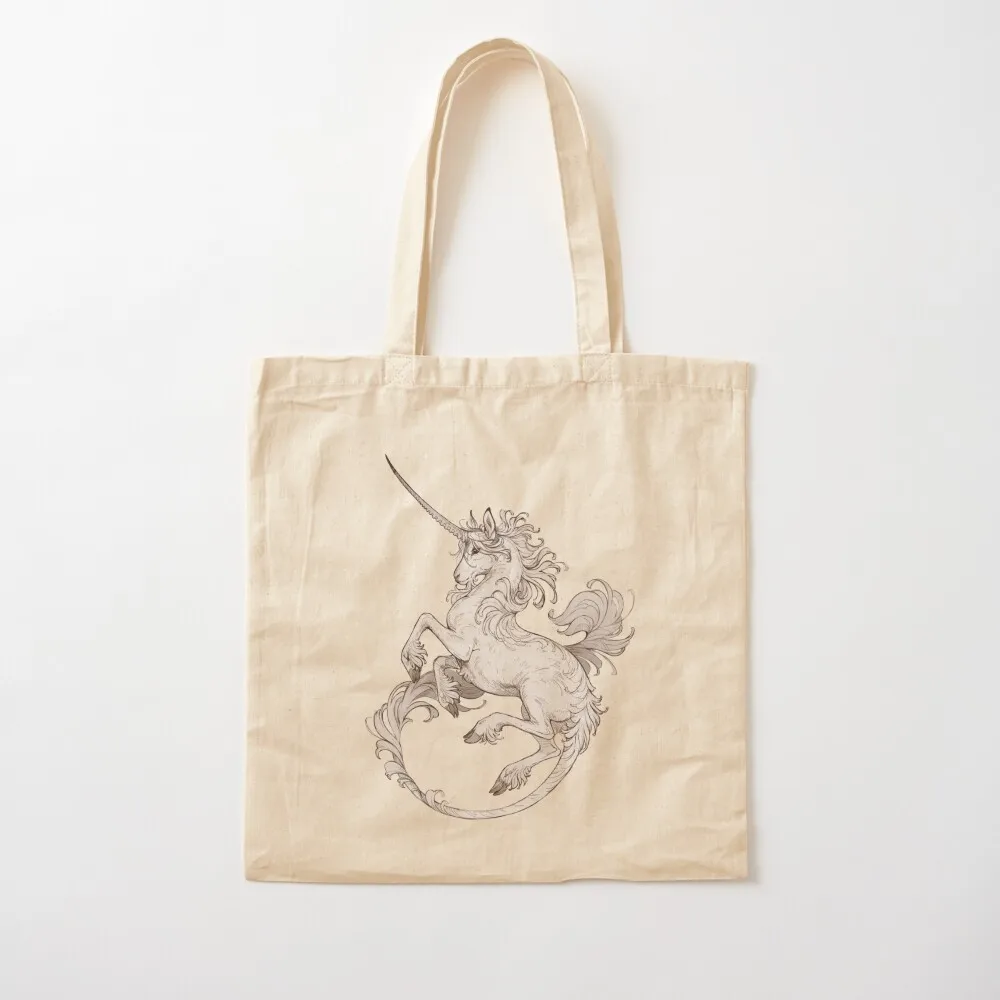 

Medieval unicorn Tote Bag canvas shopping bag shoping bag Canvas Tote