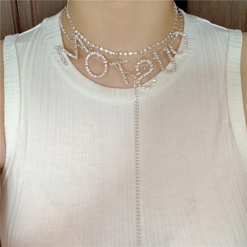 Ceinture de taille personnalisée avec lettre en biscuits pour femmes, bijoux de ventre en cristal pour filles, bricolage, livraison directe
