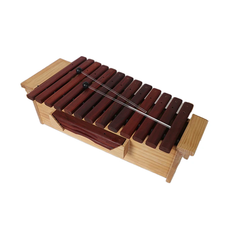 Large 15 tone orff bass wood music instrument big xylophone