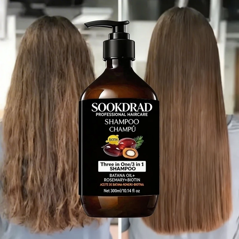 3 In 1 Repair Damaged Strands Shampoo Batana Oil Rosemary Biotin 300ml
