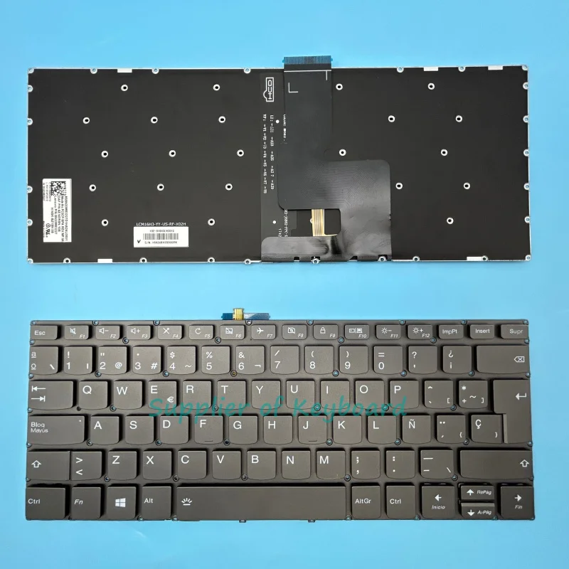 Spanish/English/UK/Portuguese Keyboard For Lenovo Flex-15IIL Flex-15IML Flex-15IWL Flex 5-1470 81C9 80XA Flex 5-1570 80XB 80CA