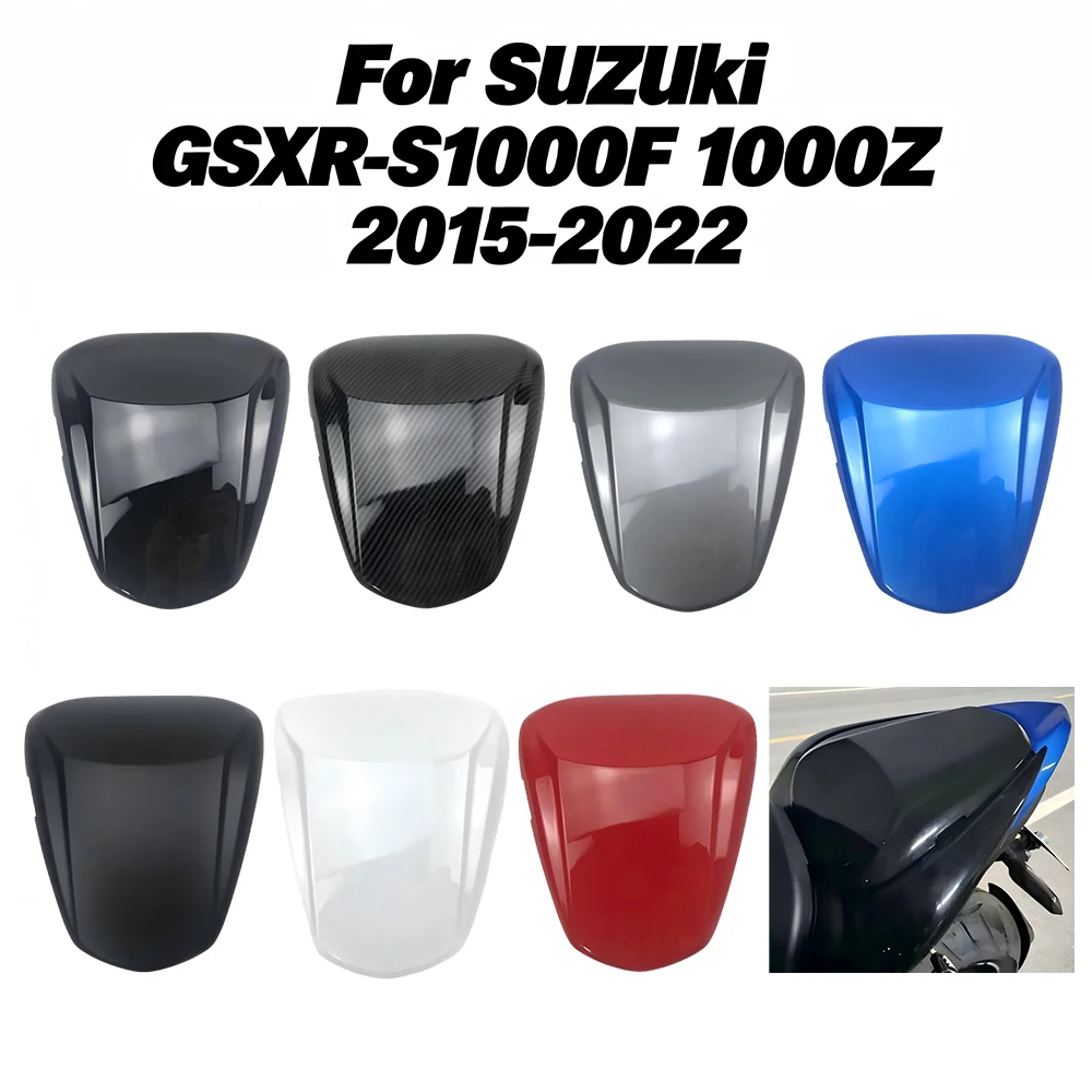 

For Suzuki GSX-S GSXS 1000 1000F 1000Z 2022 2021-2015 Motorcycle Pillion Rear Seat Cover Cowl GSX S1000F GSXS1000 Accessories