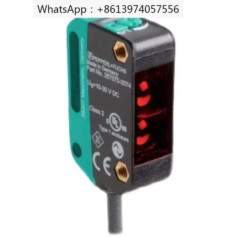 

Triangular measurement sensor OBT350-R100-2EP-IO (267075-0080