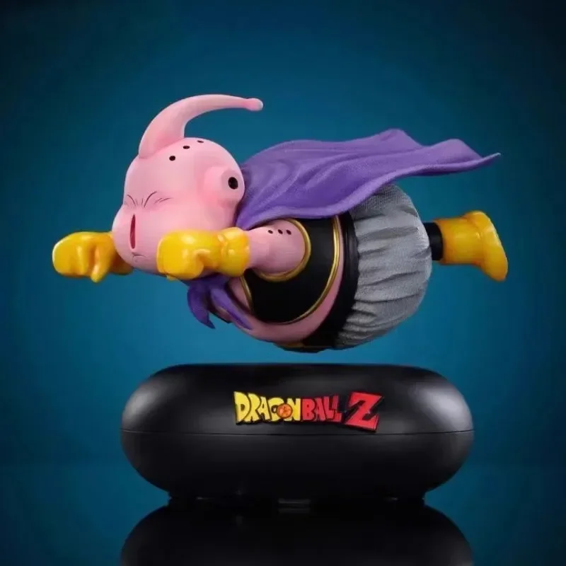 In Stock Anime Dragon Ball Figure Buu Magnetic Levitation Figure Majin Buu Pvc Model Doll Collection Desk Decoration Custom Gift